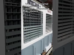 ポータブル 蒸発式 空気 冷却器: 環境 に 優しい 省エネ プラグ アンド プレイ 冷却!