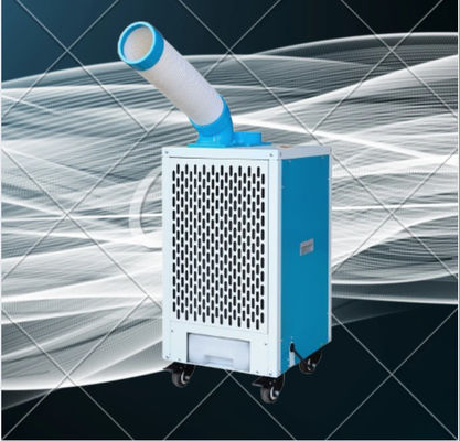 良い価格 コンパクトで便利な移動式エアクーラー アルミニウムフィンの水利性フィルムクーラーとスイングコンプレッサー オンライン