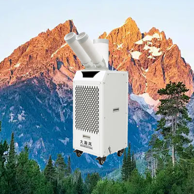 良い価格 Energy Saving Mobile Air Cooler with 2.7 KW Cooling Power 400 m³/h Airflow and 360° Rotating Vents オンライン
